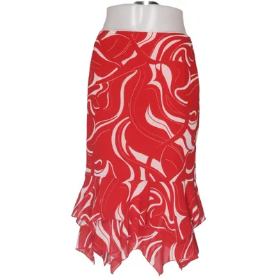 Skirt (Red, White) from Torero Polyester