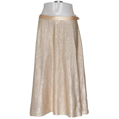 Skirt (Gold) from Ida Sjöstedt Acetate, Elastane, Modal, Polyamide, Polyester, Viscose
