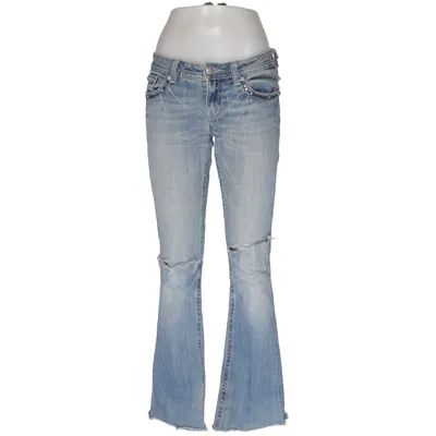 Jeans (Blå) från Miss Me Bomull, Elastan