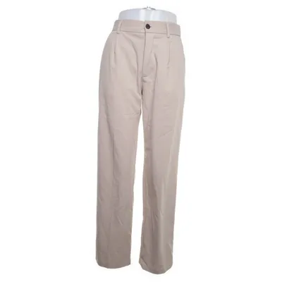 Kostuumbroek (Wit) van Bershka Elastaan, Polyester, Viscose
