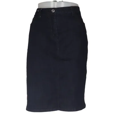 Jeansnederdel (Blå) fra Collection L. Bomuld, Elastan, Polyester
