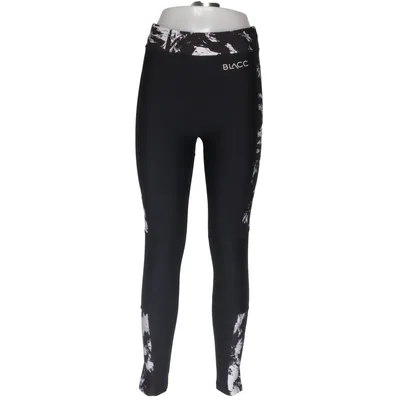 Träningstights (Svart, Vit) från Blacc Elastan, Polyester