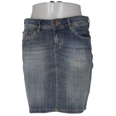 Jeanskjol (Blå) från Denim by Lindex Bomull, Elastan