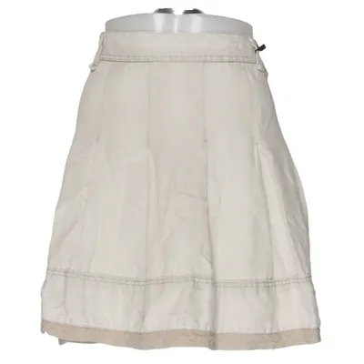 Skirt (Beige) from L.O.G.G by H&M Cotton, Linen