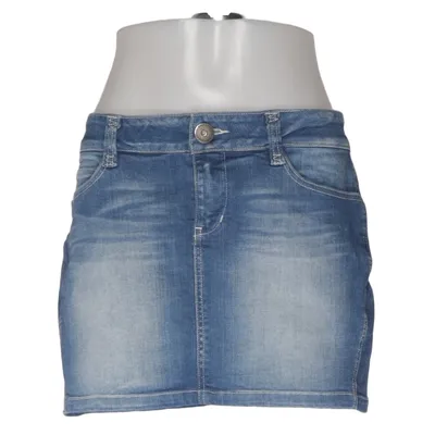 Jeanskjol (Blå) från ONLY Limitless Denim Bomull, Elastan