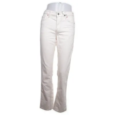 Jeans (Vit) från Denim Polyester, Bomull