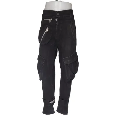 Pantalon cargo (Noir) de QΠШ Robert Kupisz Coton, Élasthane