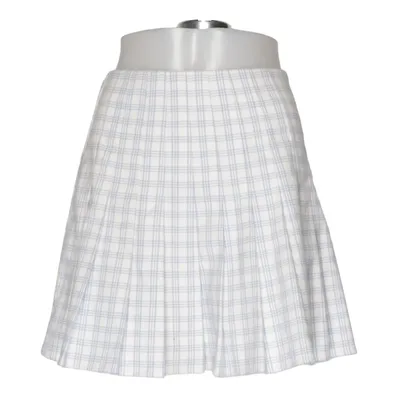 Jupe (Blanc, Bleu) de Brandy Melville Élasthane, Polyester, Viscose