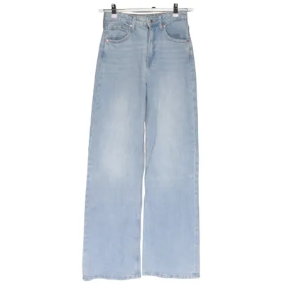 Jean (Wide Leg Adjustable Waist High Waist) de H&M Coton, Élasthane, Polyester