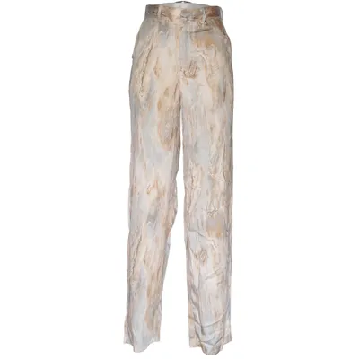 Palazzo pants (Beige, Gray, White) from INDEFEIR Polyester