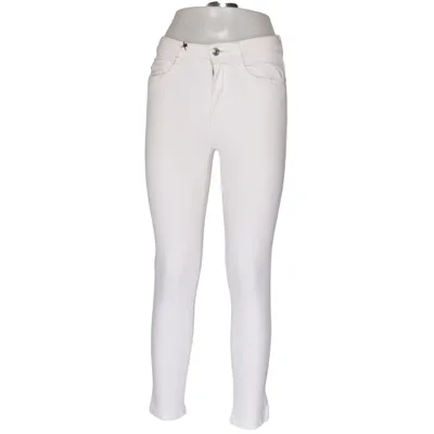 Spijkerbroek (Wit) van Mango Basics Katoen, Elastaan, Lyocell, Polyester