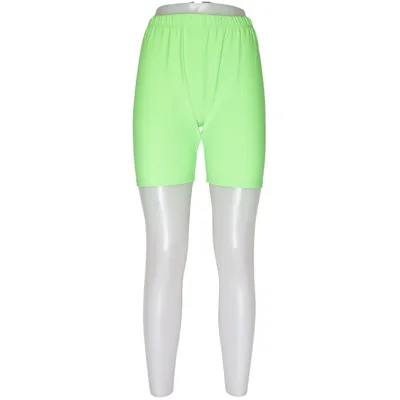 Sports shorts (Green) from Wicked Costumes Elastane, Polyester