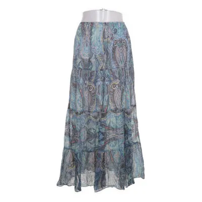 Maxi skirt (Blue, Multicolored) from Rick Cardona Cotton, Polyamide