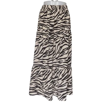 Maxi nederdel (Sort, Beige) fra VRS