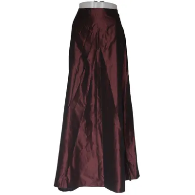 Maxi nederdel (Brun) fra Marie Blanc Acetat, Polyester