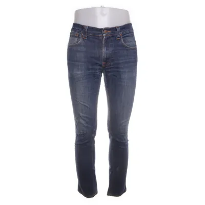 Spijkerbroek (Blauw) van Nudie Jeans Organisch katoen, Elastaan