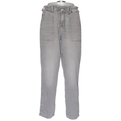 Jeans (Grå) fra Boyfriend Bomuld, Elastan, Polyester
