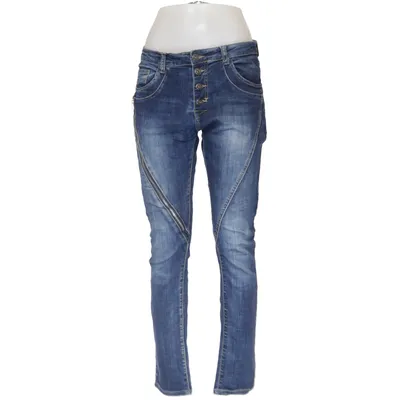Jeans (Blå) från Place du Jour Bomull, Elastan