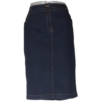 Denim skirt (Blue) from Apanage Collection Cotton, Elastane