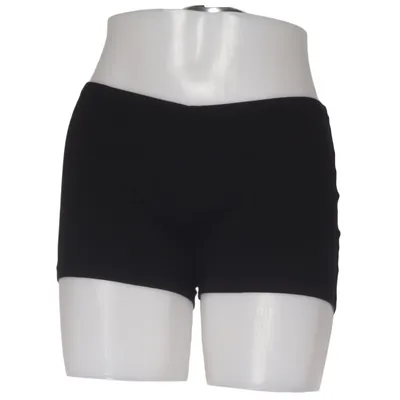 Short de compression (Noir) de Motel Coton, Élasthane