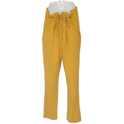 Byxor (Gul) från Jacqueline de Yong Elastan, Polyester