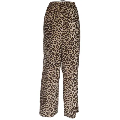 Broek (Beige, Zwart) van H&M Katoen, Polyester