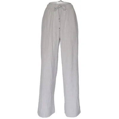 Pantalon patte d'éléphant (Gris) de O.n.e Polyester, Viscose