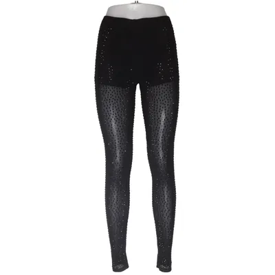Leggings (Zwart) van Fashion Nova Elastaan, Polyamide, Polyester