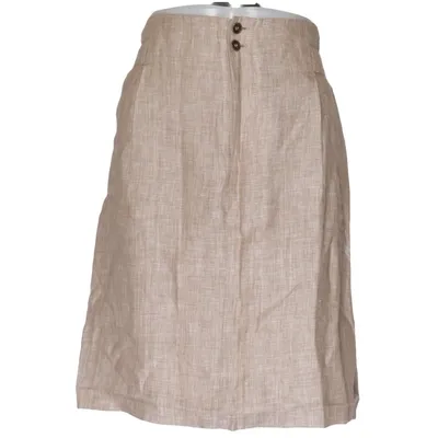 Rok (Beige) van Flash Classic Acetaat, Linnen