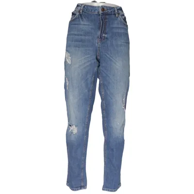 Spijkerbroek (Blauw) van Denim Rebel Katoen, Elastaan