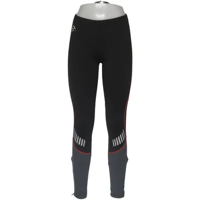 Collants de sport (Noir, Gris) de Active Fit Élasthane, Polyester