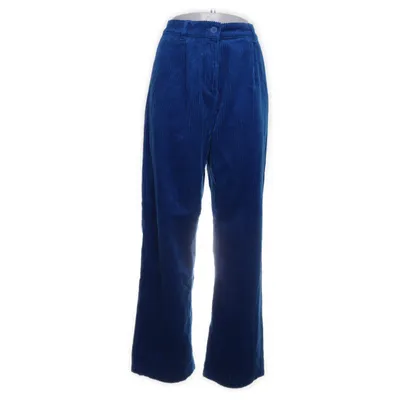 Corduroy pants (Blue) from The Cava Company Cotton