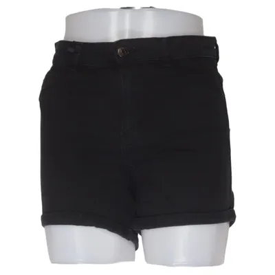 Short en jean (Noir) de Perfect Jeans Gina Tricot Coton, Élasthane
