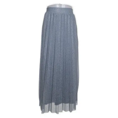 Långkjol (Grön) från ONLY Metallfiber, Polyester