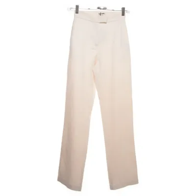 Byxor (Vit) från Djerf Avenue Elastan, Återvunnen polyester