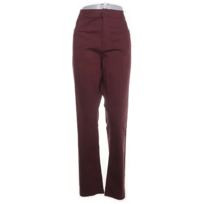 Pants (Brown) from Henson & Henson Cotton, Elastane