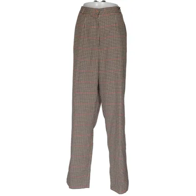 Kostuumbroek (Beige, Meerkleurig) van Herluf Design Polyester, Viscose