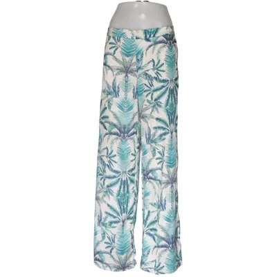 Palazzobyxor (Vit, Grön, Blå) från By Malina Återvunnen polyester