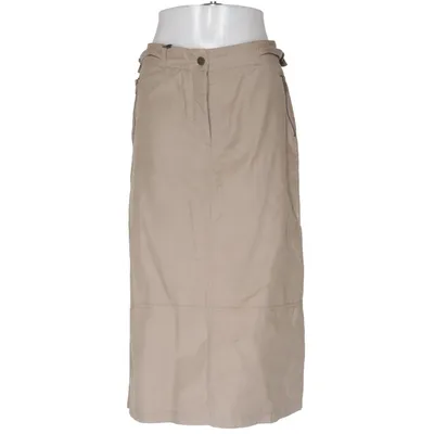 Maxi skirt (Beige) from Kaxs Proxtec Cotton, Polyamide, Polyester