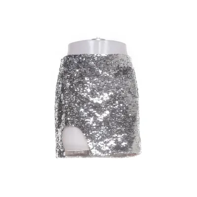 Kjol (Silverfärgad) från H&M Trend Polyester