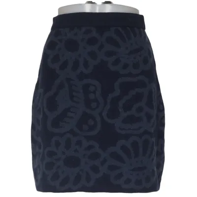 Rock (Blau) von Marimekko x Uniqlo Wolle