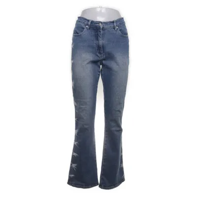 Jeans (Blå, Hvid) fra Kit Bomuld, Elastan