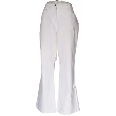 Jeans (Vit) från Encadée Bomull, Elastan