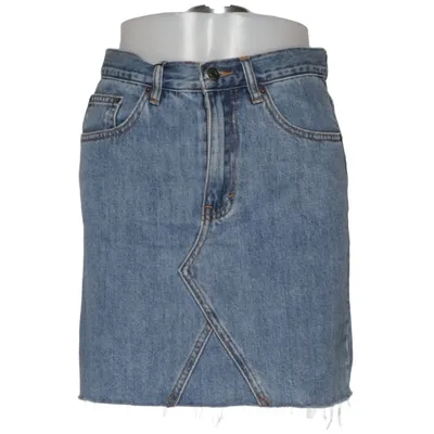Jeanskjol (Blå) från Denim Glassons Bomull