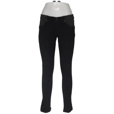 Spijkerbroek (Zwart) van Paige Katoen, Elastaan, Polyester, Viscose