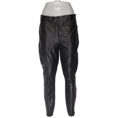 Leggings (Black) from JustFab Polyester, Polyurethane