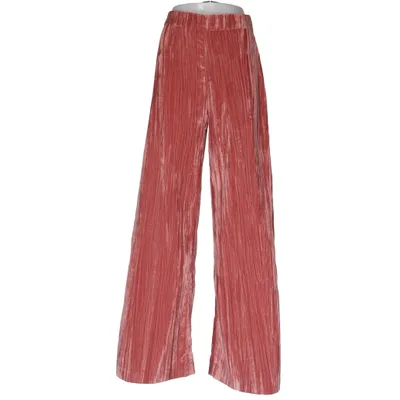 Pantalon patte d'éléphant (Rose) de Sézane Polyester, Viscose