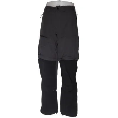 Friluftsbukser (Grå, Sort) fra Decathlon Elastan, Polyamid, Polyester