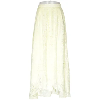 Långkjol (Gul) från ASOS Bomull, Polyamid, Polyester, Viskos