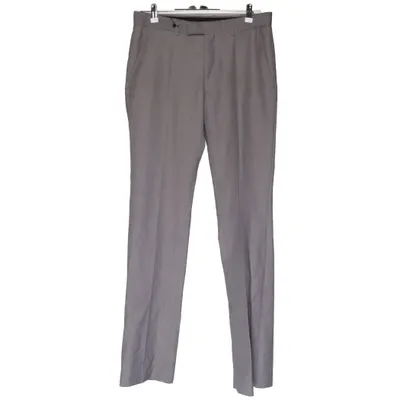Kostymbyxor (Grå) från Bläck Polyester, Ull